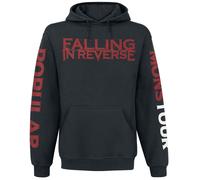 Sweat-shirt à capuche de Falling In Reverse - Popular - S à 4XL - pour Homme - noir XL