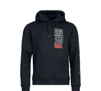 Sweat-shirt à capuche de Iron Maiden - Smoking Eddie - S à M - pour Homme - noir M