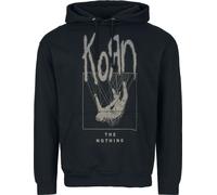 Sweat-shirt à capuche de Korn - The nothing - S à XXL - pour Homme - noir L
