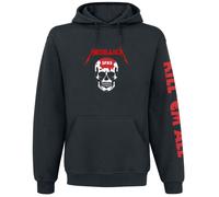 Sweat-shirt à capuche de Metallica - Kill 'Em All - Skull - S à M - pour Homme - noir M