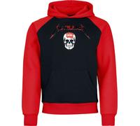 Sweat-shirt à capuche de Metallica - Logo - S à XXL - pour Homme - noir/rouge M