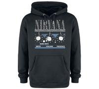 Sweat-shirt à capuche de Nirvana - Amplified Collection - More Drive - M à XXL - pour Homme - noir M