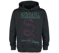 Sweat-shirt à capuche de Nirvana - Amplified Collection - Serve The Serpents - S à XXL - pour Homme - noir M