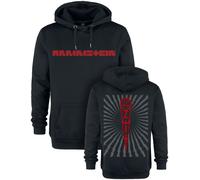 Sweat-shirt à capuche de Rammstein - Zeit - M à 3XL - pour Homme - noir XXL