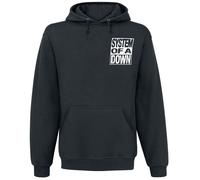 Sweat-shirt à capuche de System Of A Down - System Waves - S à XXL - pour Homme - noir XL