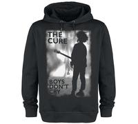 Sweat-shirt à capuche de The Cure - Amplified Collection - Boys Don't Cry - XS à M - pour Homme - noir M