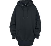 Urban Classics Sweat À Capuche Oversize Long Femme Sweat-Shirt à Capuche Noir