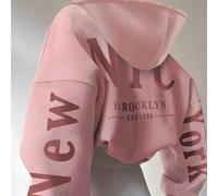 Sweat-shirt à capuche décontracté à manches longues avec imprimé lettres pour femmes, idéal pour la remise des diplômes, les enseignants, la rentrée scolaire, automne L,M,S,XL,XSLettresPolyester