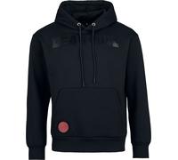 Sweat-shirt à capuche Disney de Deadpool - Heat Logo - Noir Sur Noir - S à XXL - pour Homme - noir M