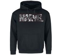 Sweat-shirt à capuche Disney de Marvel - Logo Group B&W Outline - S à M - pour Homme - noir M