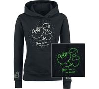 Sweat-shirt à capuche Disney de Mickey & Minnie Mouse - So Sweet - S à XXL - pour Femme - noir XL