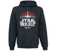 Sweat-shirt à capuche Disney de Star Wars - 1977 - S à 5XL - pour Homme - noir L
