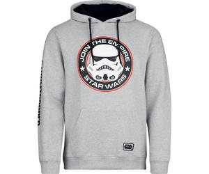 Sweat-shirt à capuche Disney de Star Wars - Stormtrooper - Join The Empire - S à XXL - pour Homme - gris L