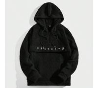 sweat-shirt à capuche en polaire zippé à mi-hauteur tricoté pour homme avec lettre brodée, pour l'automne et l'hiver, vêtements de couple, Top à manches longues L,M,S,XL,XS,XXL,XXS,XXXL,XXXXLLettresFl