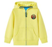 Sweat-shirt à capuche enfant jaune clair - VIDAXL - manches longues - respirant 104 cm