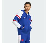 adidas Men's Sweat-Shirt à Capuche entièrement zippé France Rugby Travel
