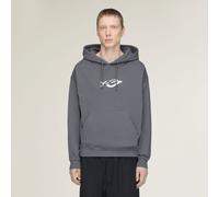 SWEAT-SHIRT À CAPUCHE FRENCH TERRY LOGO LIQUIDE Y-3 Grey Five M