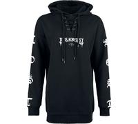 Sweat-shirt à capuche Gothic de Black Blood by Gothicana - Forever Lost - S à XL - pour Femme - noir XL
