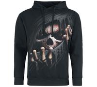 Spiral Sinistre Faucheuse Homme Sweat-Shirt à Capuche Noir 100% Coton Regular/Coupe Standard
