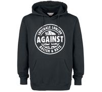 Sweat-shirt à capuche - Lonsdale London - Linford - Noir - 80% Coton - Manches longues L