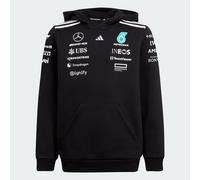 SWEAT-SHIRT À CAPUCHE MERCEDES - AMG PETRONAS FORMULA ONE TEAM Black / White 9-10A