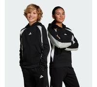 Sweat-shirt à capuche molleton colorblock Seasonal Essentials Enfants Black / Wonder Silver / White 9-10A