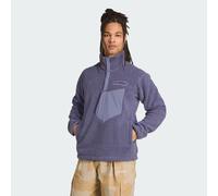 Sweat-shirt adidas Terrex Xploric High Pile Fleece violet - M