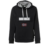Sweat-shirt à capuche - NAPAPIJRI - BURGEE WINT 1 - Noir - 90% coton - Manches longues S