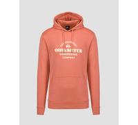 Sweat-shirt à Capuche Orange Pour Hommes Quiksilver Tradesmith Hoodie Eqyft04942-mjr0