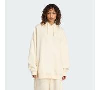 Sweat-shirt à capuche oversize Essentials Linear Cream White S