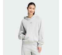 SWEAT-SHIRT À CAPUCHE PETIT LOGO ADIDAS KIT Light Grey Heather XS