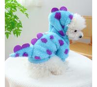 Sweat-Shirt À Capuche Pour Animaux De Compagnie Avec Imprimé Dinosaure L,M,S,XL,XSCartoonPolyester