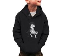 Sweat-Shirt à Capuche pour Petits garçons et Filles avec Motif Dinosaure à Manches Longues avec Capuche pour Tout-Petits Hiver Chemise Chaude Pull Tops 3-14 Cardigan bébé