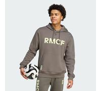 Sweat-shirt à capuche Real Madrid Seasonal Utility Grey / Almost Lime M