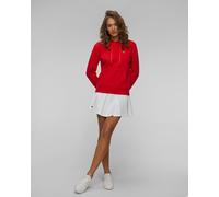 Sweat-shirt à Capuche Rouge Pour Femmes Lacoste Sf8346-zbg L