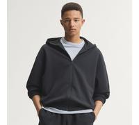 SWEAT-SHIRT À CAPUCHE SOFT LUX AVEC ZIP SUR TOUTE LA LONGUEUR Black 3XL