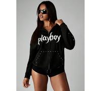 sweat-shirt à capuche style gothique avec fermeture éclair complète et clous métalliques. Vêtement de rue alternatif, rock, punk pour l'hiver et les festivals d'automne L,M,S,XL,XS,XXL,XXS,XXXL,XXXXLL