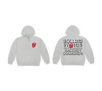 Sweat Shirt à capuche The Rolling Stones Hackney Diamonds Gris