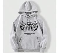 sweat-shirt à capuche Thermique Avec Cordon De Serrage Et Poche Kangourou Avec Slogan Graphique Always Have An Escape Plan Doomsday L,M,S,XL,XSSloganÉtoffe