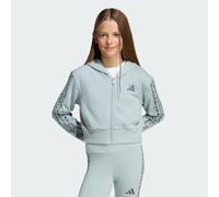 Adidas Sweat zippé fille Seasonals Animal – Wonder Sage/Aurora Onix – 11-12 ans