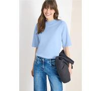 Sweat-shirt à manches courtes au look "Garment dye