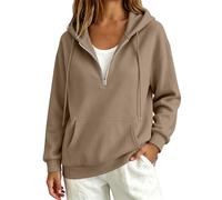 Sweat-shirt à manches longues et col rond pour femme - Automne et hiver | Pull surdimensionné pour temps froid, chemise douce et chaude pour femme à porter au quotidien.