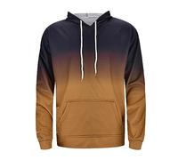 Sweat-shirt à manches longues pour homme - Sweat d'extérieur Little House Big, kaki, M