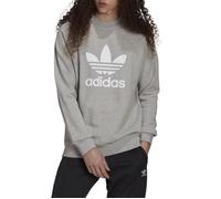 Sweat-shirt - ADIDAS - Adicolor Trefoil - Gris - Manches longues - Col classique XS