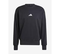 Sweat-shirt adidas Essentials Feelcozy French Terry noir pur blanc - M