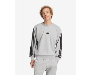 Sweat-shirt adidas Essentials French Terry 3S gris noir pur - M