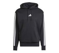 Adidas Sweat à capuche Essential Three Stripes Fleece Noir/Blanc XL Homme
