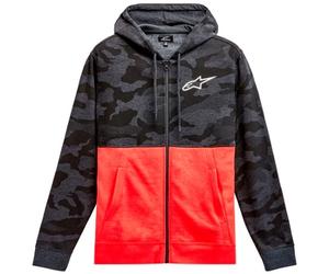 sweat-shirt alpinestars camo block anthracite / rouge L