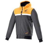sweat-shirt alpinestars honda chrome street noir / orange XL