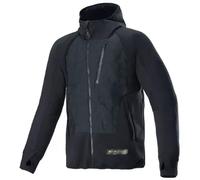 Alpinestars MO.ST.EQ Hybrid Veste textile de moto, noir, taille S pour homme